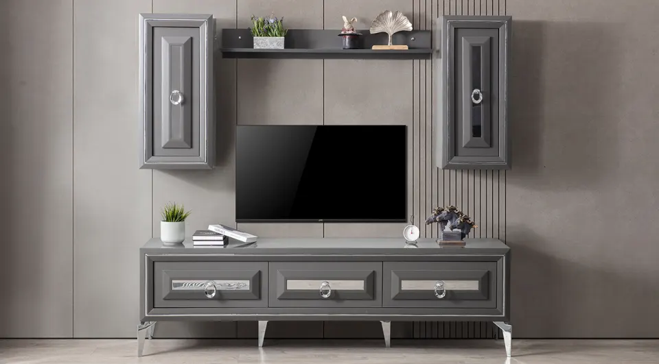 Sedef Metal Ayaklı Tv Ünitesi 2
