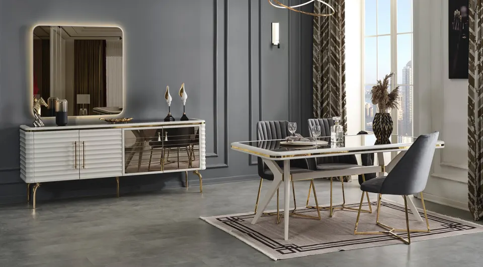 Asel Aytaşı Modern Yemek Odası Takımı