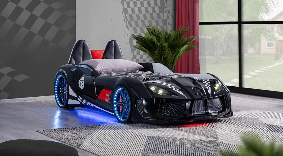 Twin Turbo Charged Siyah 
