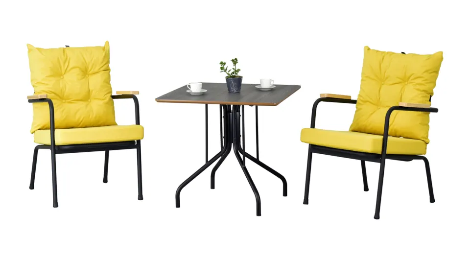 Beyman Mini Sarı Balkon Takımı 