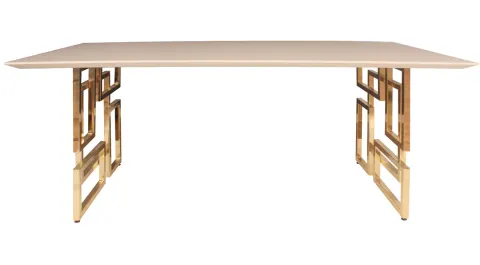 Versace Gold Metal Ayaklı Masa