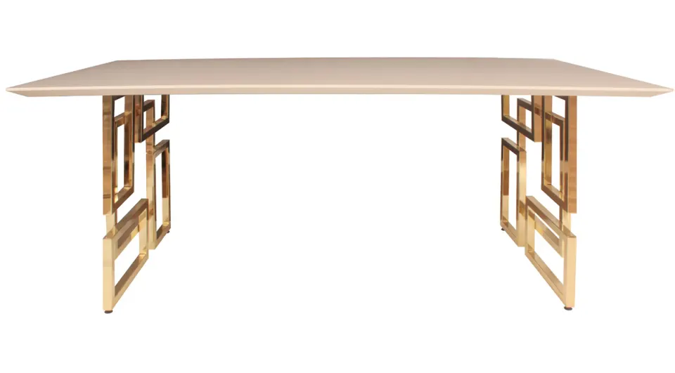 Versace Gold Metal Ayaklı Masa
