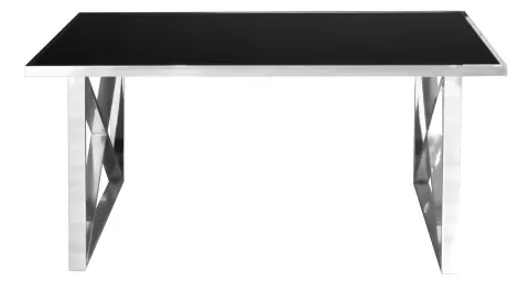 X Zen Gümüş Metal Ayaklı Masa