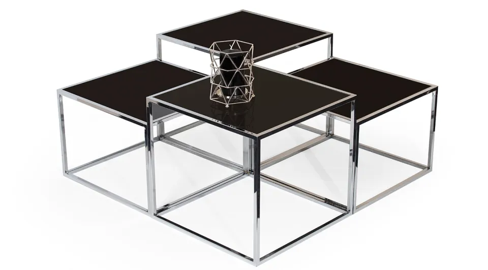 Bulmaca Silver Orta Sehpa 