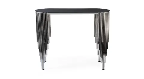 Side Gümüş Metal Ayaklı Dresuar