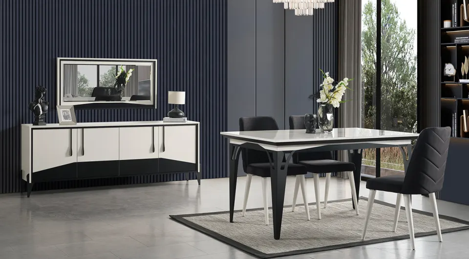 Nehir Modern Yemek Odası Takımı