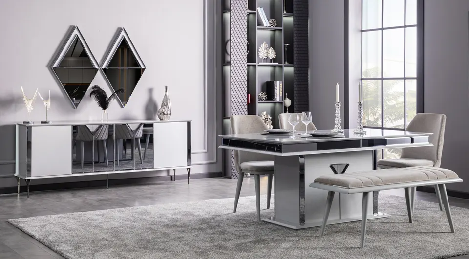 Fonte Aytaşı Modern Yemek Odası Takımı