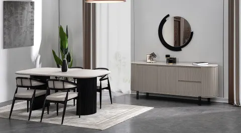 Petra Modern Yemek Odası Takımı