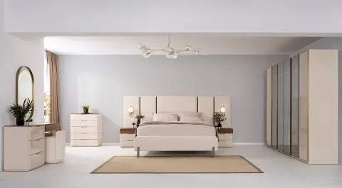 Bağdat 6 Kapaklı Yatak Odası Takımı