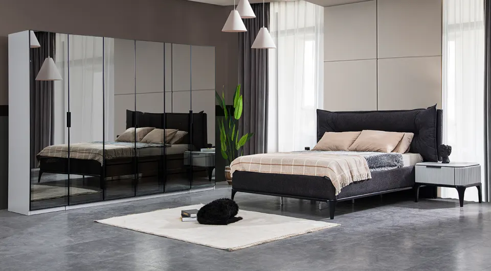 Olivia 6 Kapaklı Yatak Odası Takımı 2