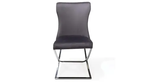 Elit Gümüş Metal Ayaklı Sandalye