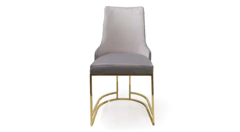 Hilton Gold Metal Ayaklı Sandalye