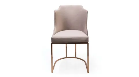 Salotti Gold Metal Ayaklı Sandalye