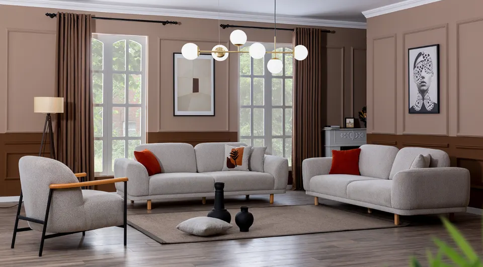 Alya Yataklı Modern Koltuk Takımı 2