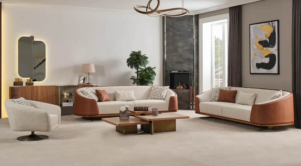 Bronze Modern Koltuk Takımı