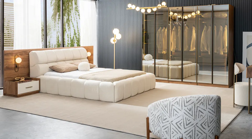 Zen Modern 6 Kapaklı Yatak Odası Takımı