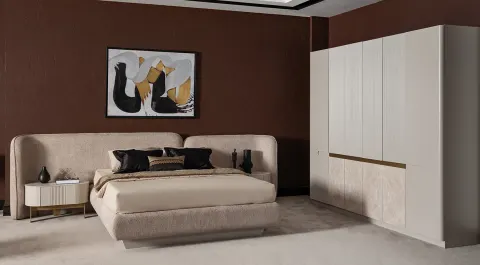 Porto 6 Kapaklı Yatak Odası Takımı