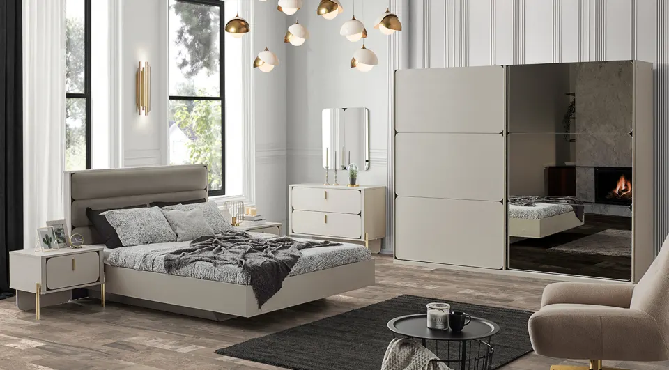 Delight Sürgü Kapaklı Yatak Odası Takımı