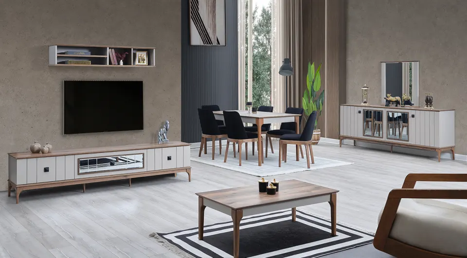 Simla Modern Yemek Odası Takımı