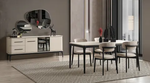 Destan Modern Yemek Odası Takımı