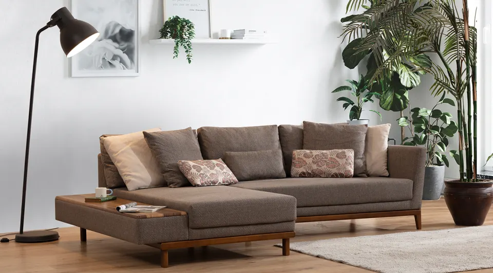 Argemon Sehpalı Modern Mini Köşe Koltuk 