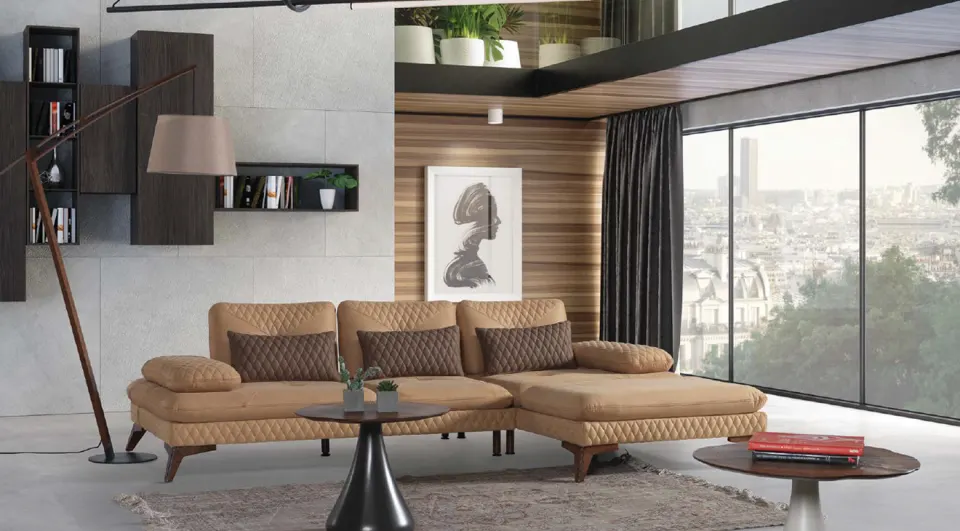 Quatro Relax Modern Köşe Koltuk Takımı