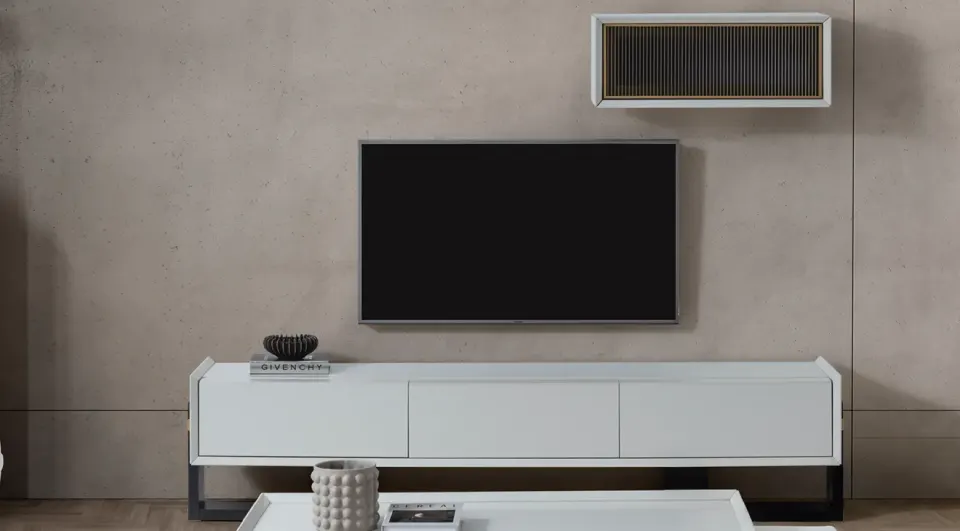 Aden Black Modern Tv Ünitesi